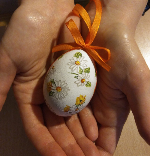 Velikonoční vajíčko - kvítky — foto 2