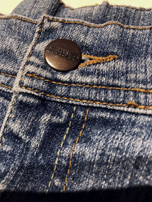 Mini jeans sukně — foto 6