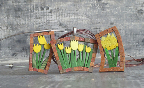 Prívesok Tri tulipány — foto 4