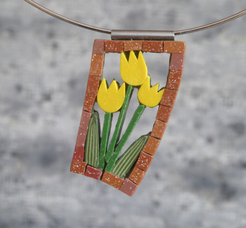 Prívesok Tri tulipány — foto 3