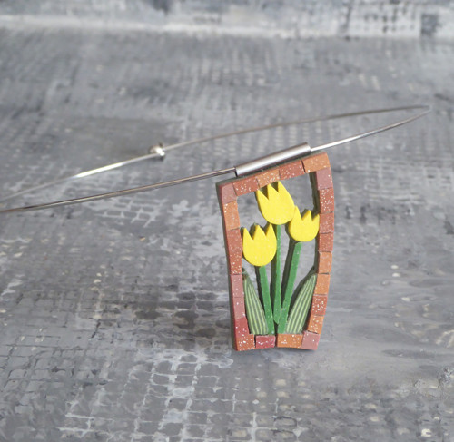 Prívesok Tri tulipány — foto 2