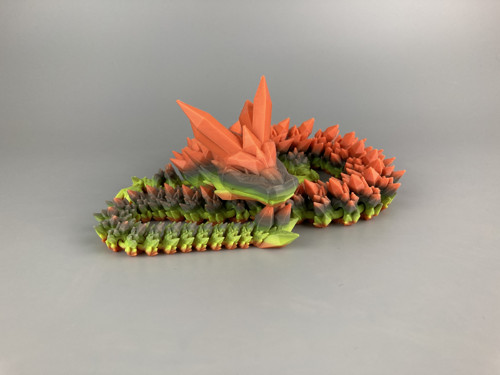 Krystalový drak - 60cm, 3D tisk — foto 2