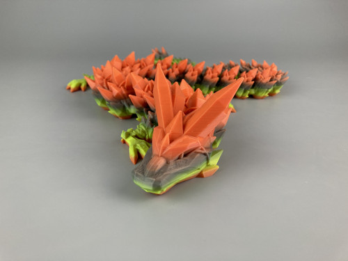 Krystalový drak - 60cm, 3D tisk — foto 4