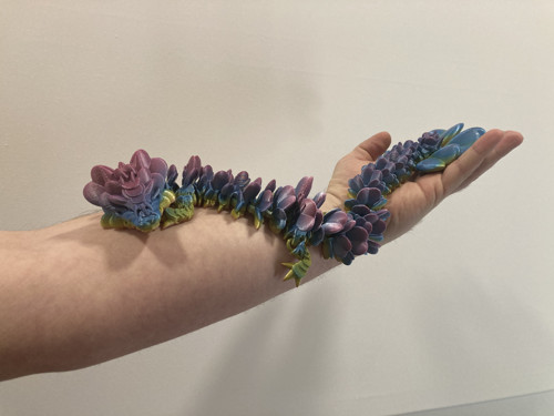 Jetelový drak - 47cm, 3D tisk — foto 2