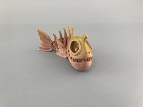 Mořský Ďas, flexi hračka, 3D tisk — foto 2