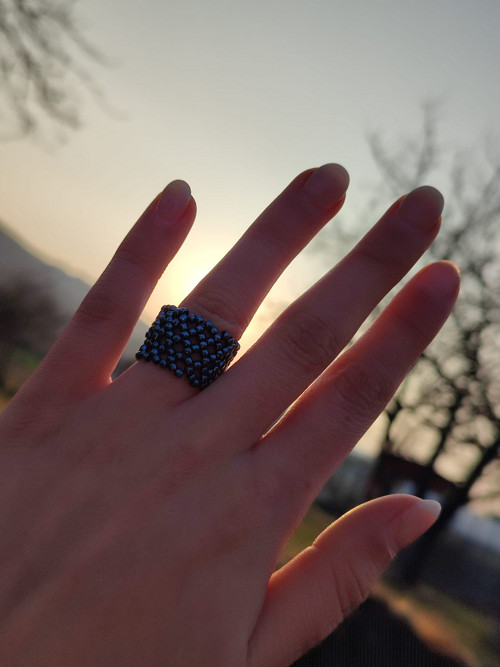 Prstýnek VESMÍRNÁ ZÁŘE — foto 4