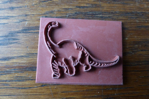Brontosaurus...pryž na razítko — foto 2