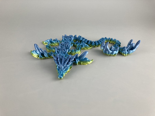 Korálový drak - 36cm, 3D tisk — foto 2