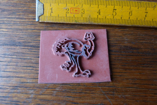 Pštros...pryž na razítko — foto 4