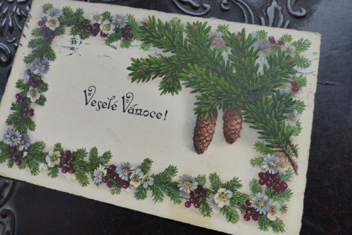 Veselé Vánoce!...stará pohlednice — foto 3