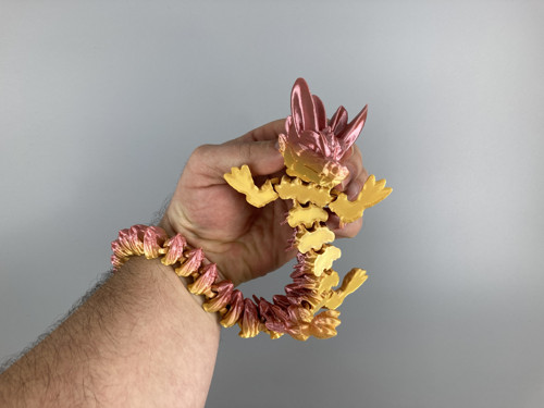 Velikonoční drak - 43cm, 3D tisk — foto 5