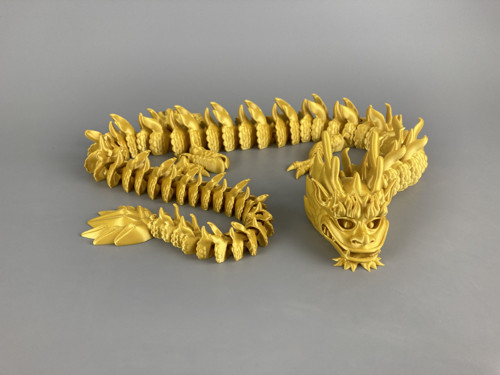 Flexi imperiální drak - 68cm, 3D tisk — foto 2