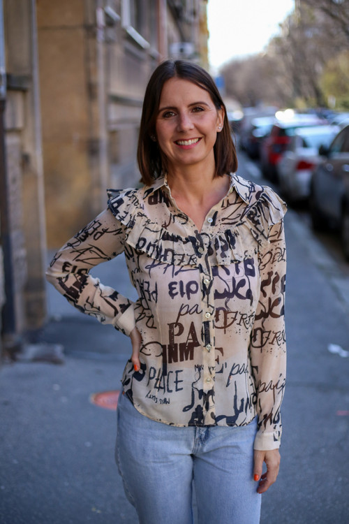 Košeľa Be Sassy - Letters — foto 2