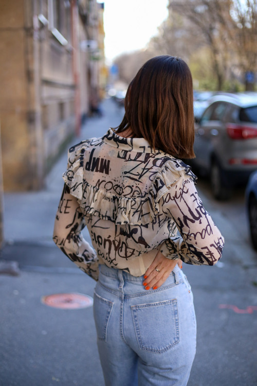 Košeľa Be Sassy - Letters — foto 4