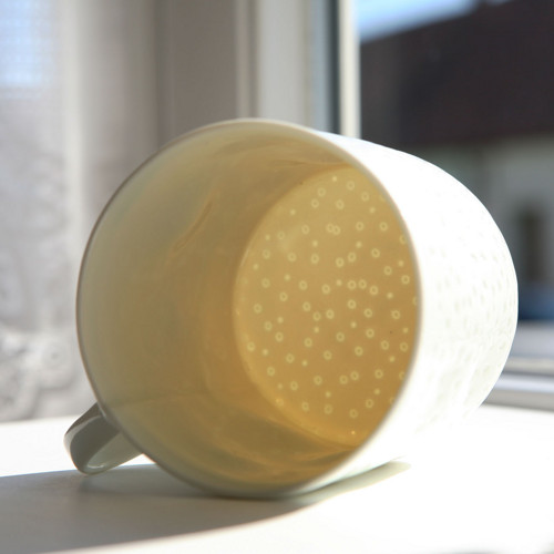 Hrníček Rosa - Celadon XL / porcelán — foto 4