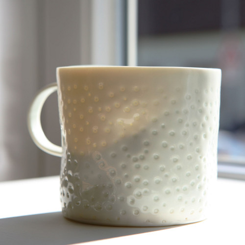 Hrníček Rosa - Celadon XL / porcelán — foto 2