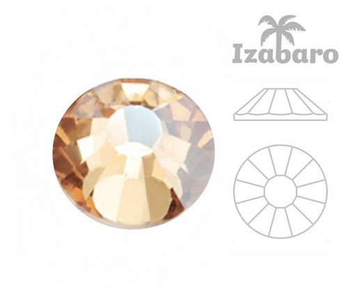 144pcs Izabaro Crystal Golden Shadow 001gsha — foto 2