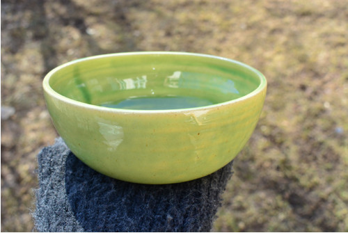 Zelené talíře, hluboké 17 cm — foto 5