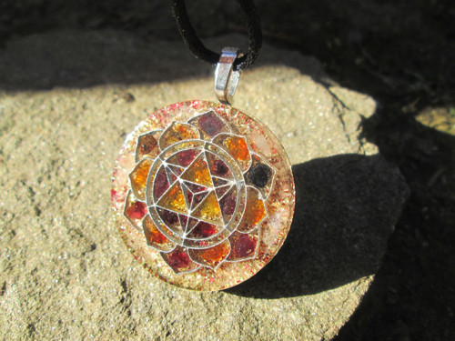 Org. šperk ,,Sri Yantra Slunce" — foto 2