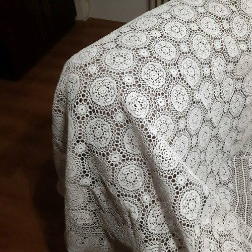 Kulatý Háčkovaný Ubrus — foto 5