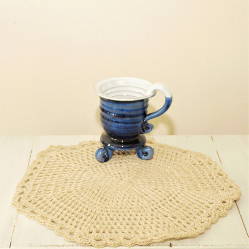 Dečka ( podložka) - háčkovaná 29 cm — foto 3