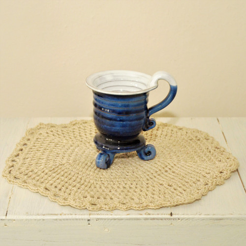 Dečka ( podložka) - háčkovaná 29 cm — foto 2
