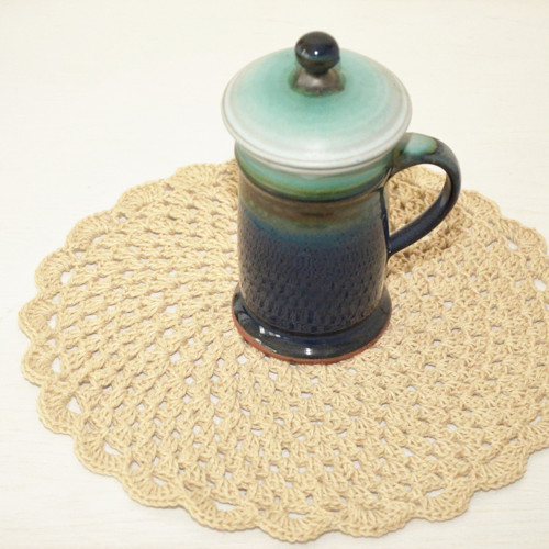 Dečka ( podložka) - háčkovaná 26 cm — foto 5