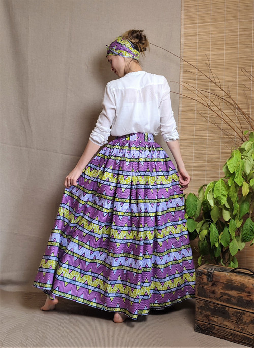 Afrika Set - Růžová Cik Cak — foto 2