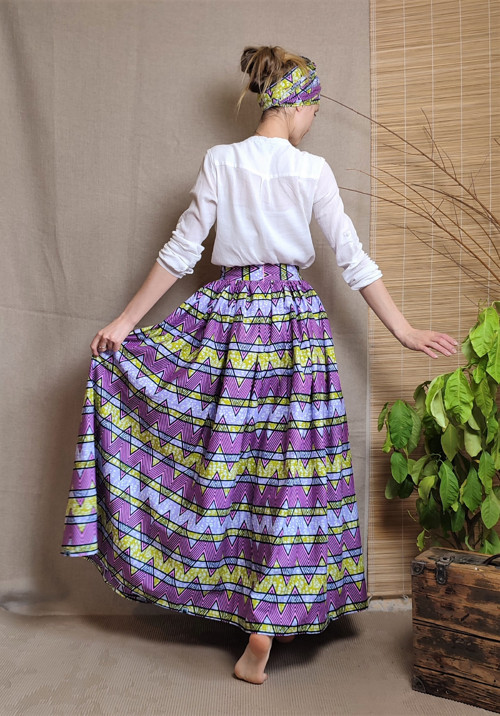 Afrika Set - Růžová Cik Cak — foto 4