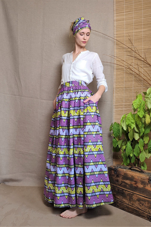 Afrika Set - Růžová Cik Cak — foto 5