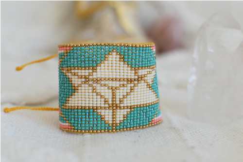 Tkaný náramek Merkaba — foto 3