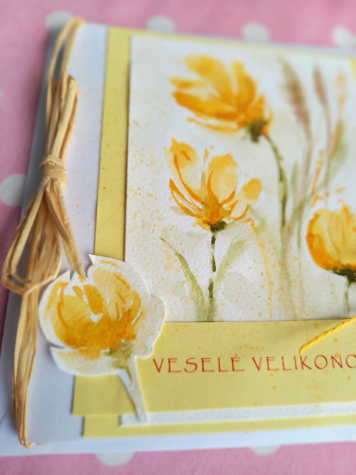 K Velikonocům, originál akvarel — foto 2