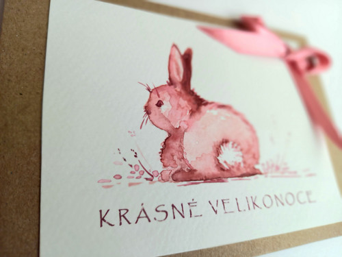 K Velikonocům, originál akvarel — foto 2