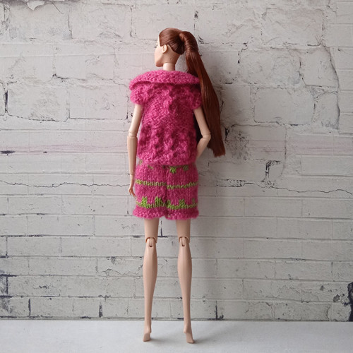 Oblečky pro Barbie, FR, Integrity - triko, sukně — foto 4