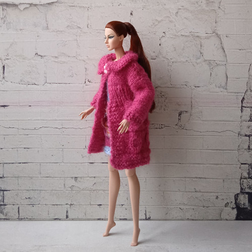 Oblečky pro Barbie, FR, Integrity - šaty, kabátek — foto 3