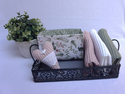 Textilní košíček - SLEVA 25% — foto 3