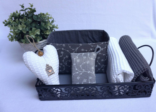 Textilní košíček - SLEVA 25% — foto 2