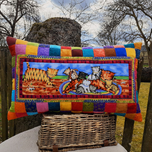 Kočkování - polštář — foto 3