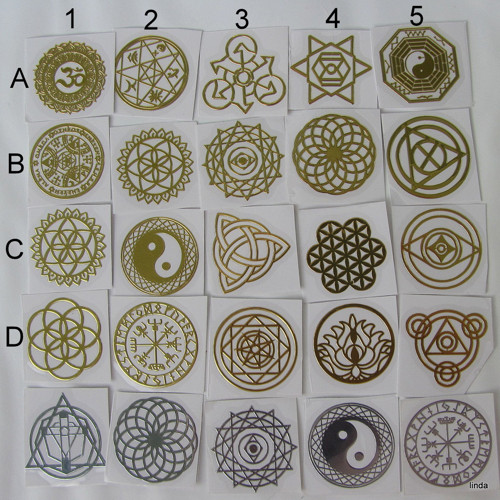 Mandaly do orgonitů * 3cm 1ks/ bal — foto 2