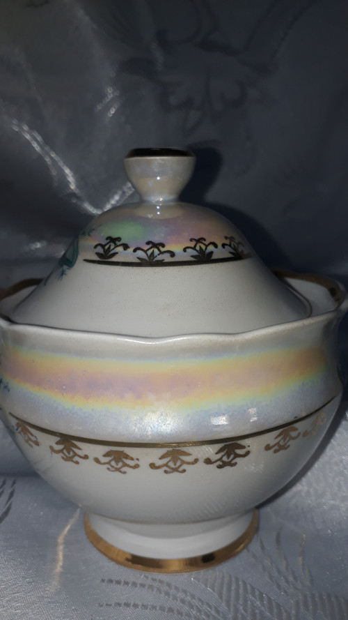 Porcelánová cukřenka — foto 4