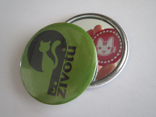 Zrcátko – Support our soldiers – zelené — foto 2