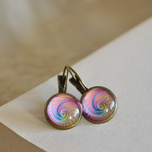 Náušnice " Spirála " — foto 3