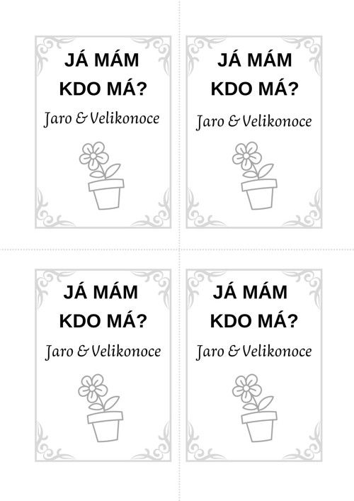 Já mám, kdo má? Jaro & Velikonoce čermobílé — foto 3