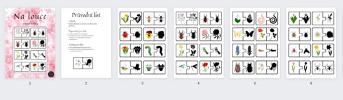 Na louce, stínové puzzle — foto 6