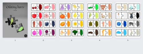 Odstíny barev, puzzle — foto 4