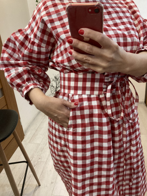 GINGham Boho šaty /bavlna/ — foto 5