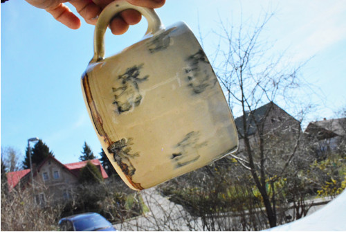 Hrnec s jeleny, 600 ml — foto 4