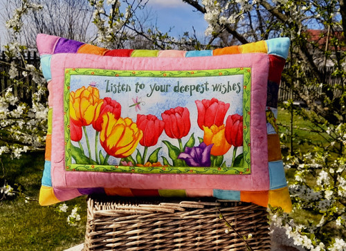 Léto pod hlavou - polštář — foto 3
