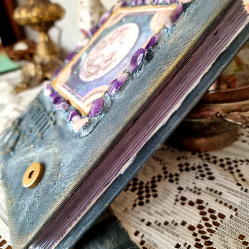 Scrapbookový Magický deník - Ametyst — foto 5