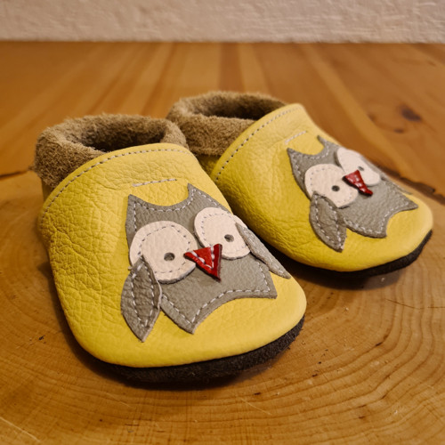 Kožené capáčky 13 cm — foto 2